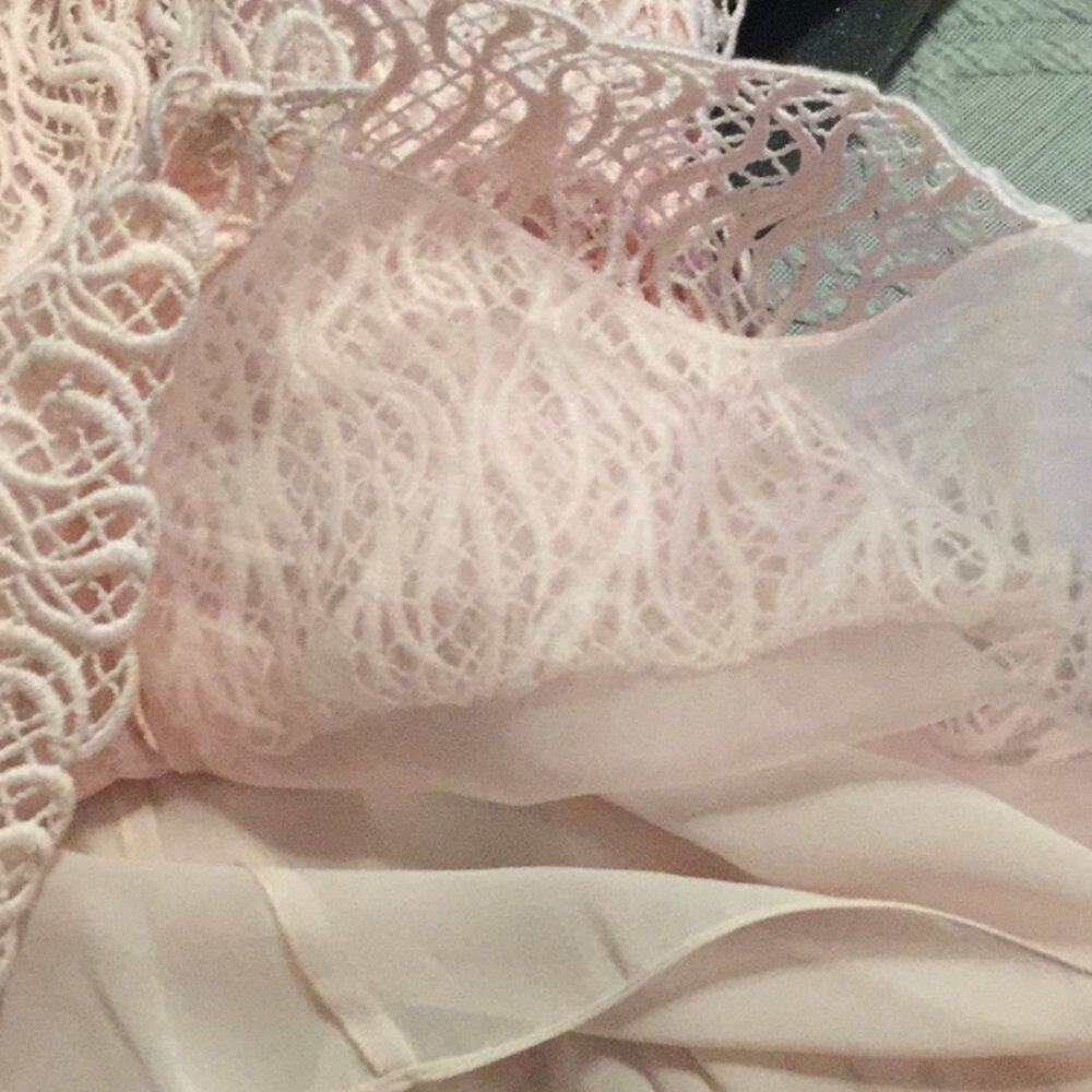 Les Copains Baby pink embroided dress - Picture 12 of 15